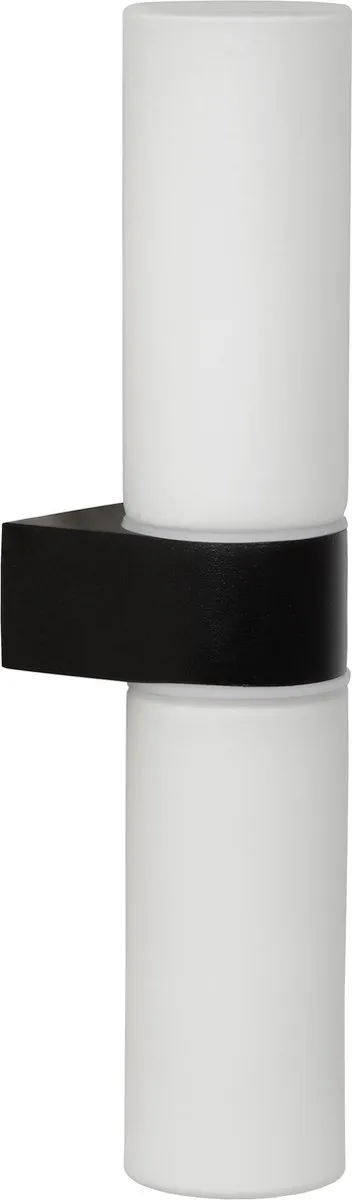Lucide JESSE Wandlamp Badkamer 2xG9 - IP44 - Zwart