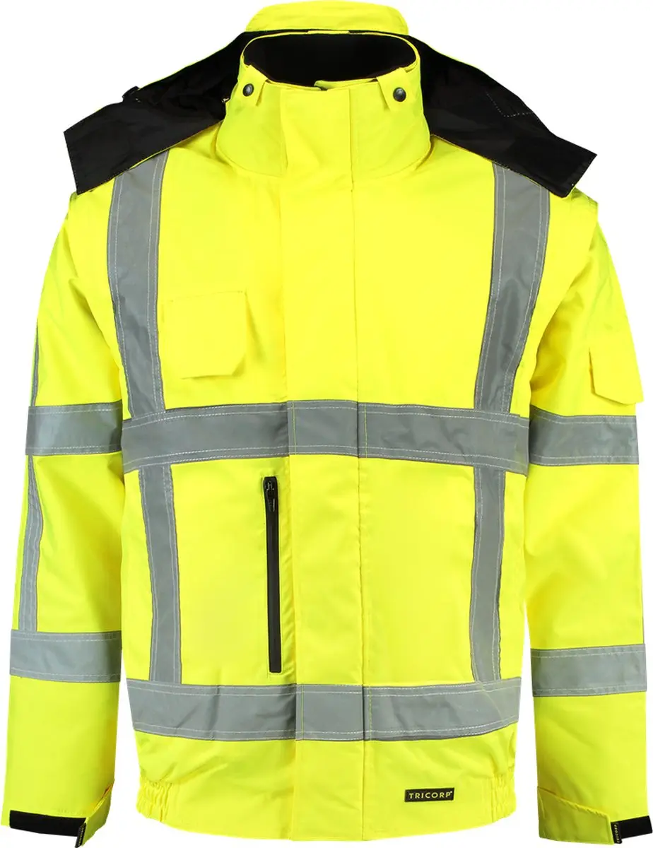 Tricorp Pilotjack Werkjas 403006 - Maat M - Fluor Geel