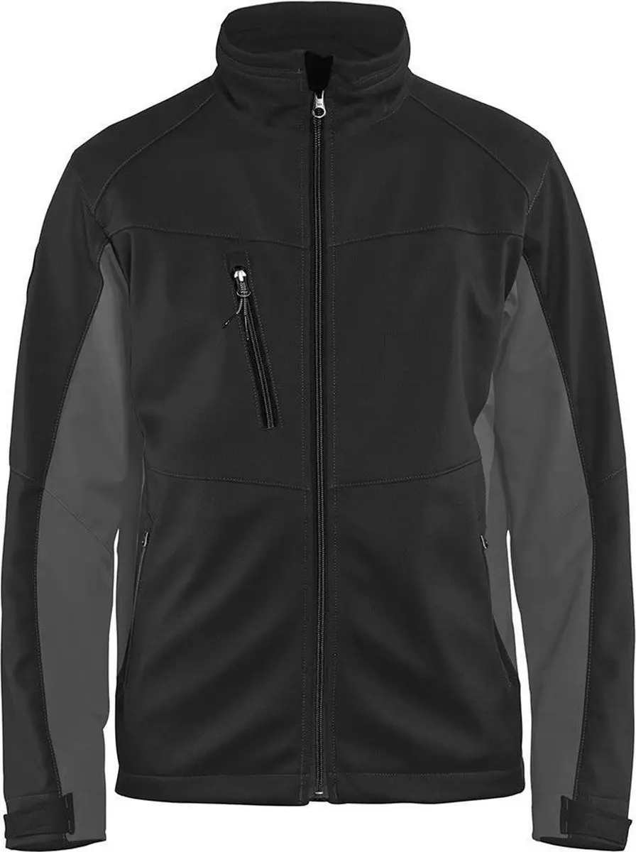 Blåkläder Softshell Jack 4950-2516 - Zwart/Grijs - 4XL - afbeelding 6 van 6