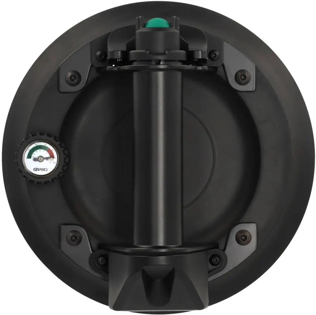 Grabo Ottovac Zuignap 20cm - 100 kg Hefvermogen - Zwart