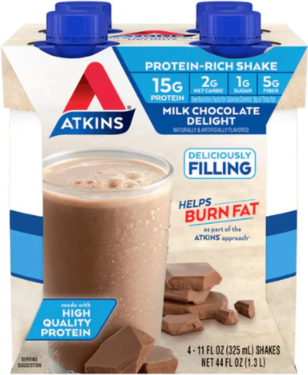 Atkins Protein Shake Milk Chocolate 1.3L