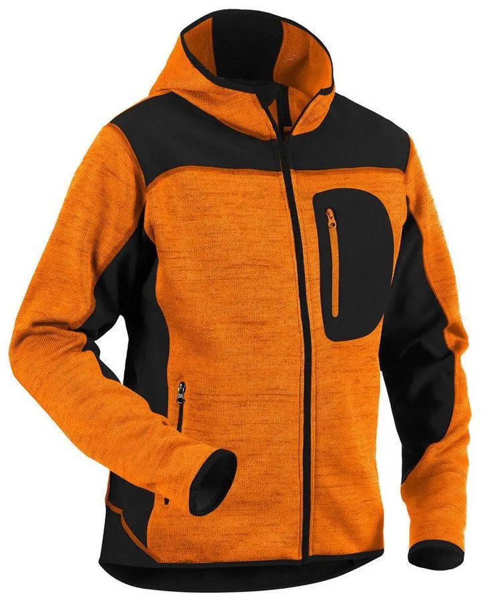 Blåkläder 4930-2117 Gebreid Vest - Oranje/Zwart - XL