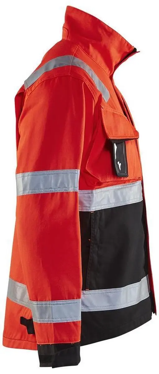 Blåkläder Jack High Vis 4064-1811 - Rood/Zwart - XXXL