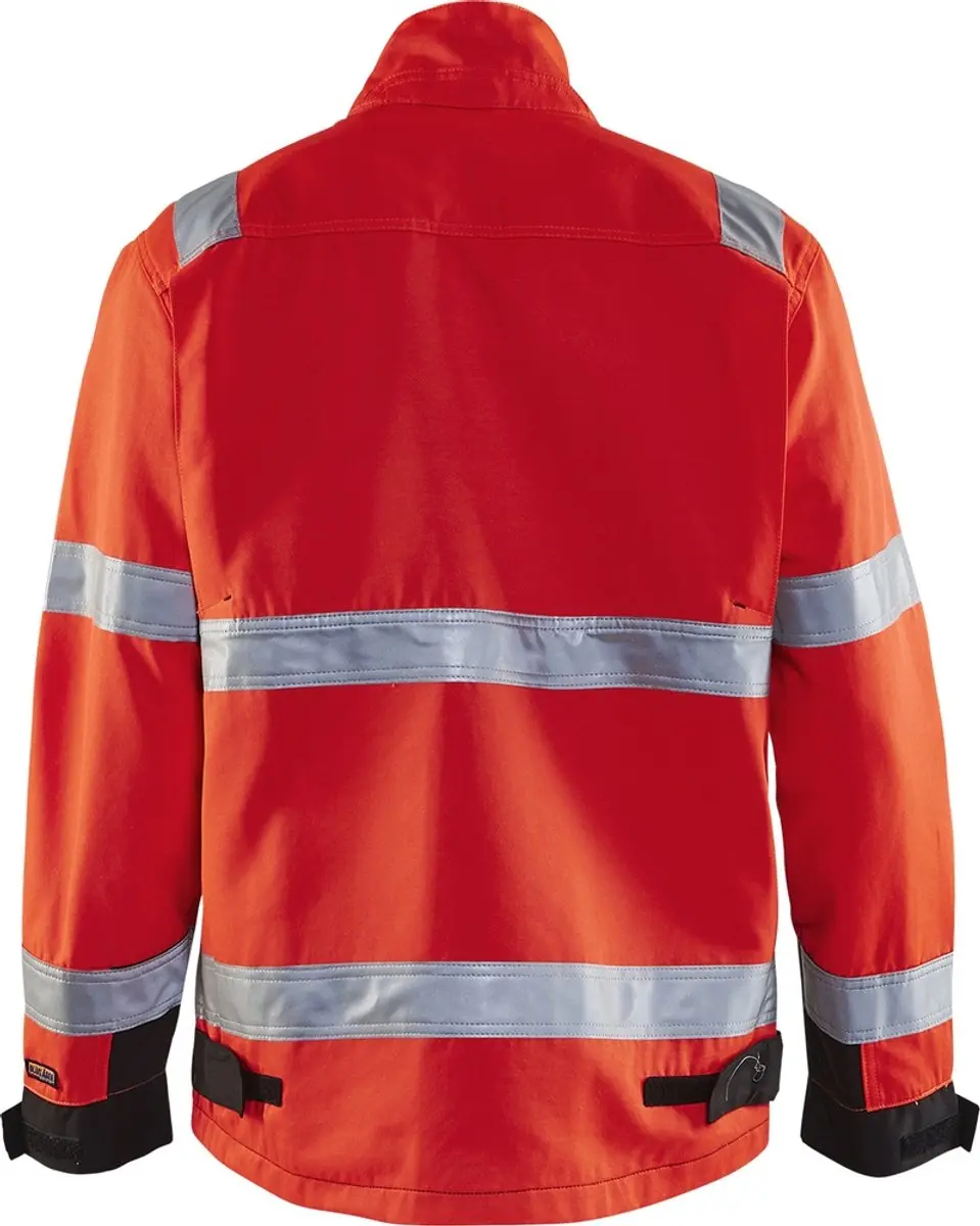 Blåkläder Jack High Vis 4064-1811 - Rood/Zwart - XXXL