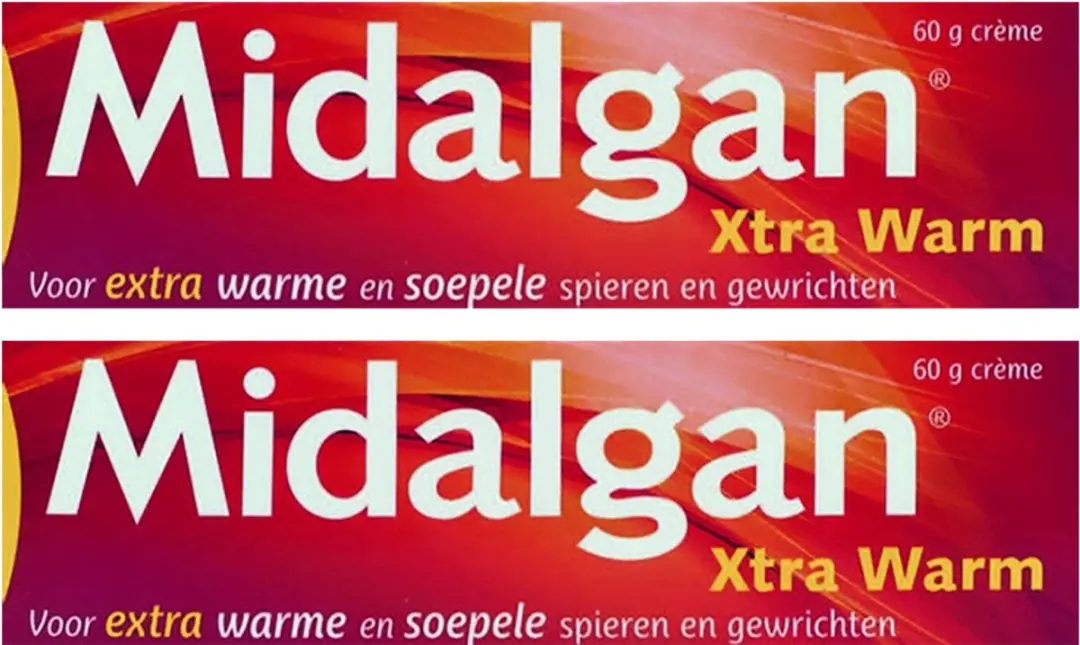 Midalgan Extra Warm Crème 2x60g