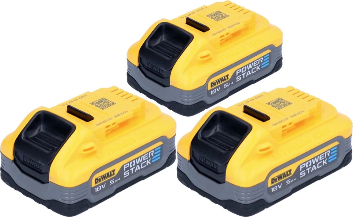 DeWalt DCBP 518 H3 Powerstack Accu 18V 5Ah - 3x5000mAh