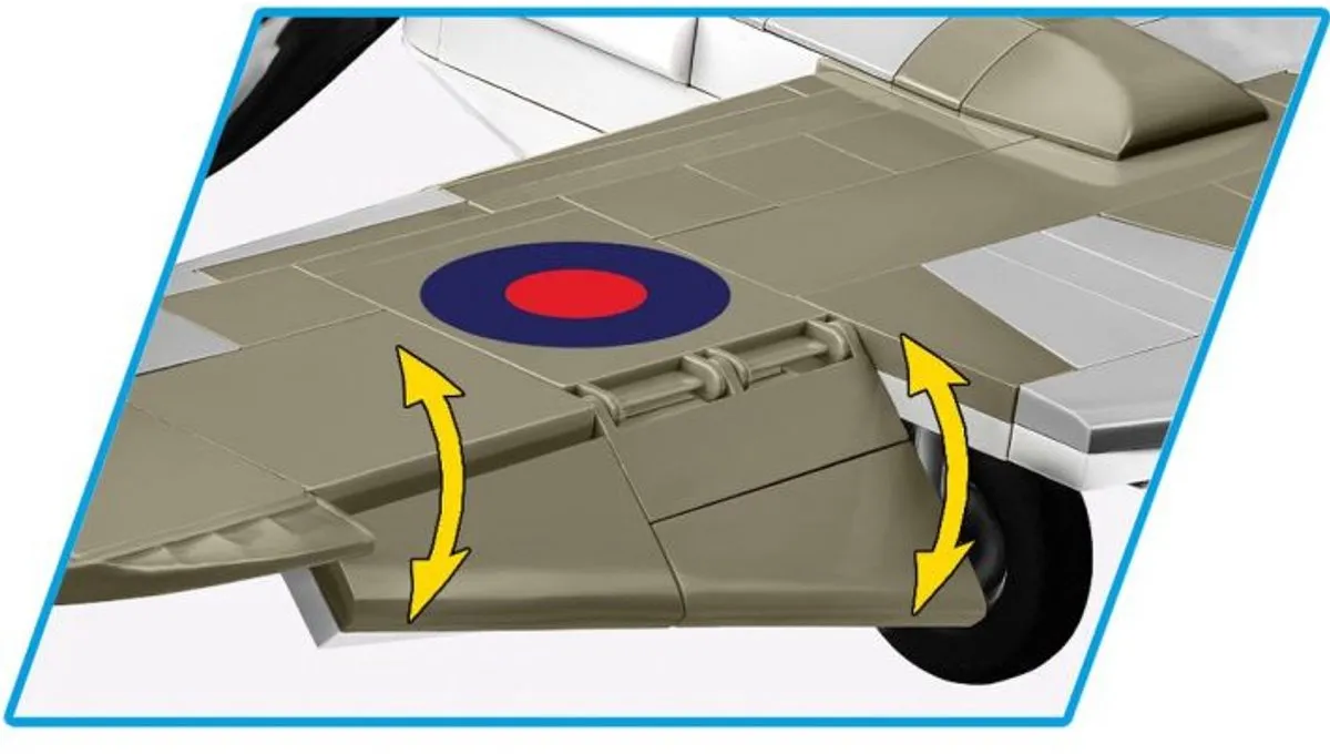 Cobi De Havilland DH.98 Mosquito COBI-5735 - 710 Stukken - Meerkleurig - afbeelding 6 van 6