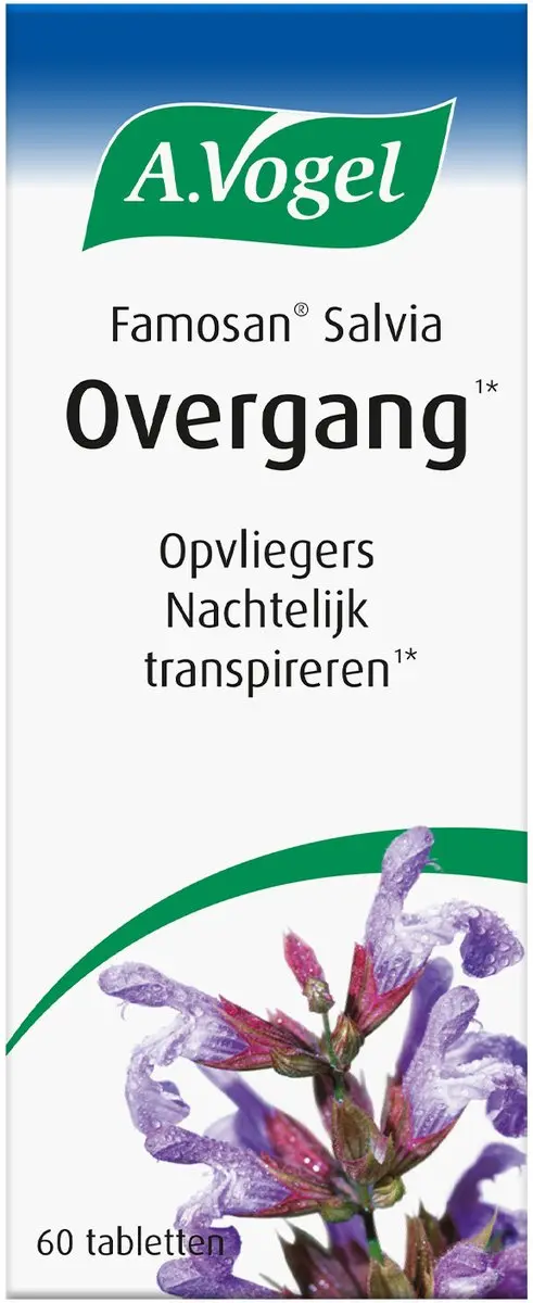 A.Vogel Famosan Overgang Salvia Tabletten 60 Stuks