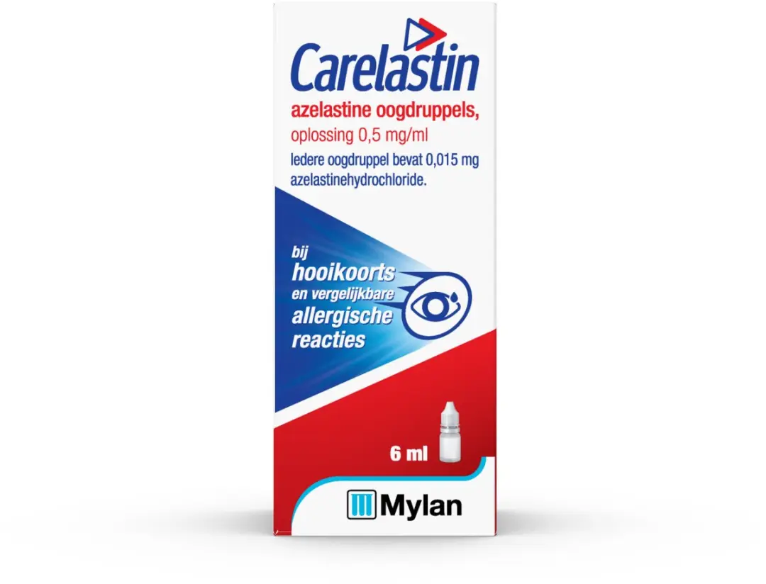 Carelastin Oogdruppels bij Hooikoorts 6ml