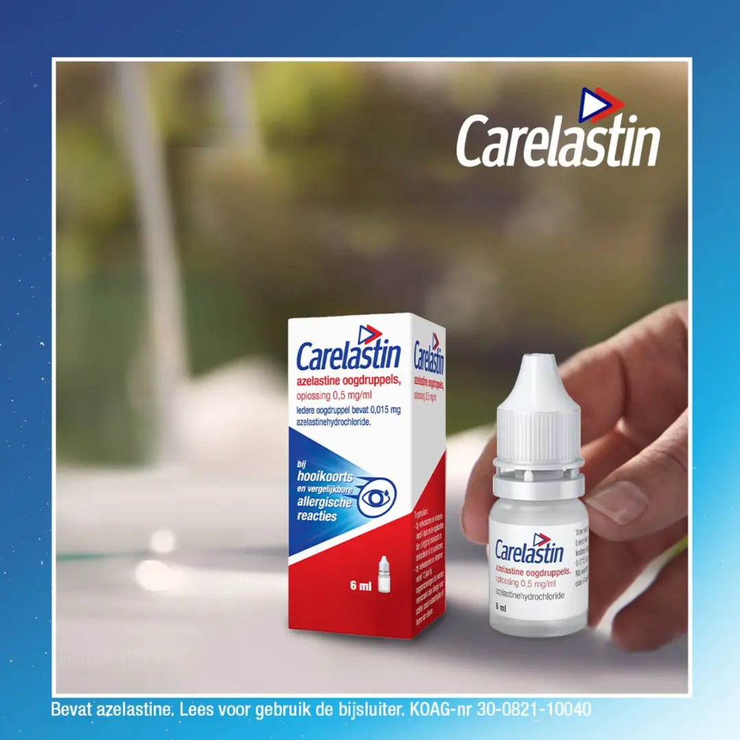 Carelastin Oogdruppels bij Hooikoorts 6ml
