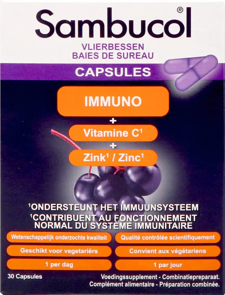Sambucol Immuno Forte 30 Capsules