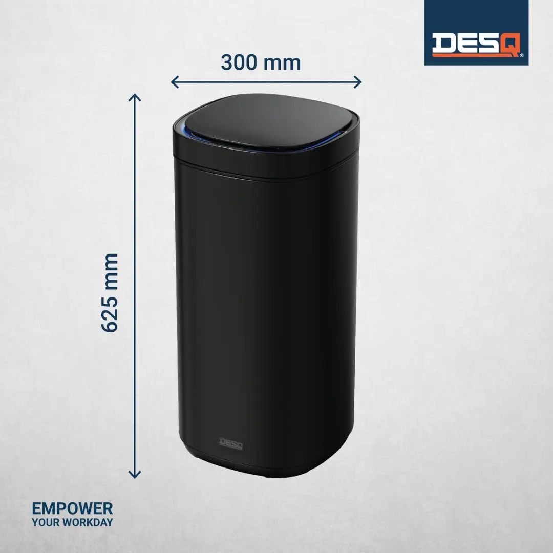 Desq Sensor Prullenbak 6141.09 - 40L - Zwart