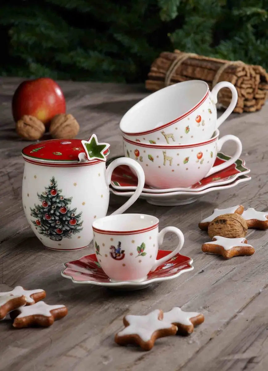 Villeroy & Boch Toy's Delight Melkkoffie- en onderzetterset 260ml - 2 Stuks