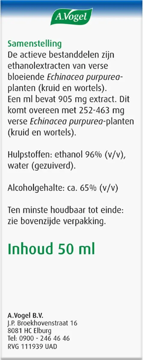 A.Vogel Echinaforce Druppels 50ml
