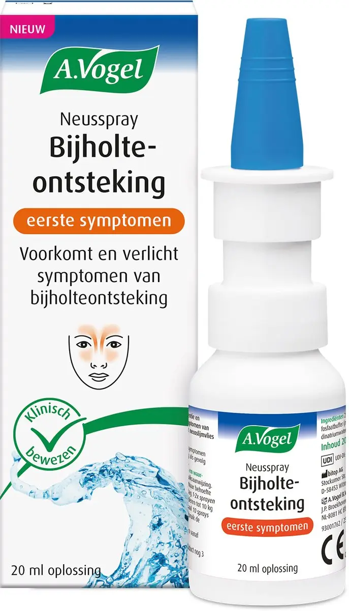 A.Vogel Neusspray Bijholteontsteking 20ml