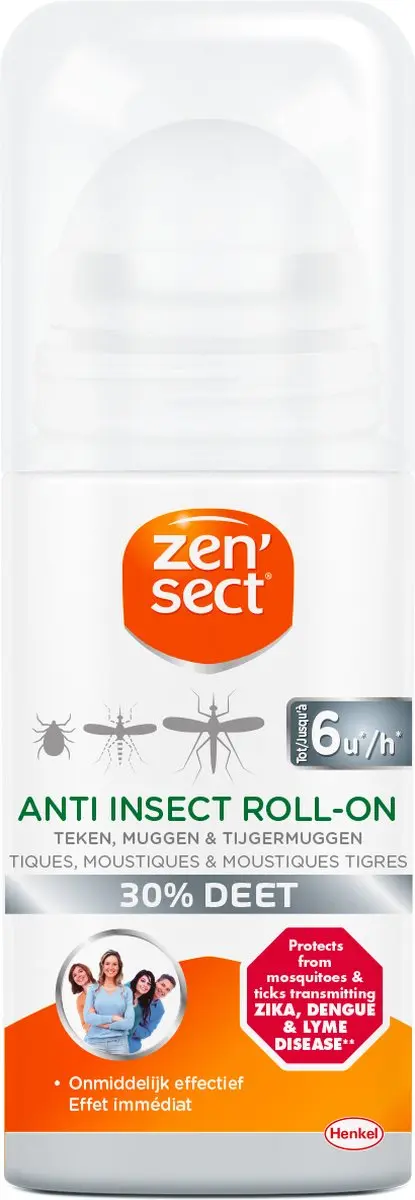 Zensect Anti Insecten Roller 30% Deet 50ml