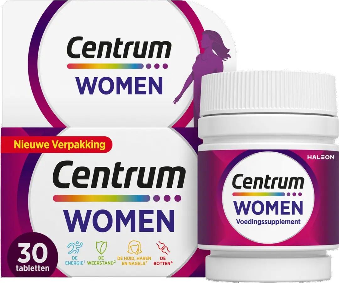 Centrum Women Multivitaminen 30 Stuks