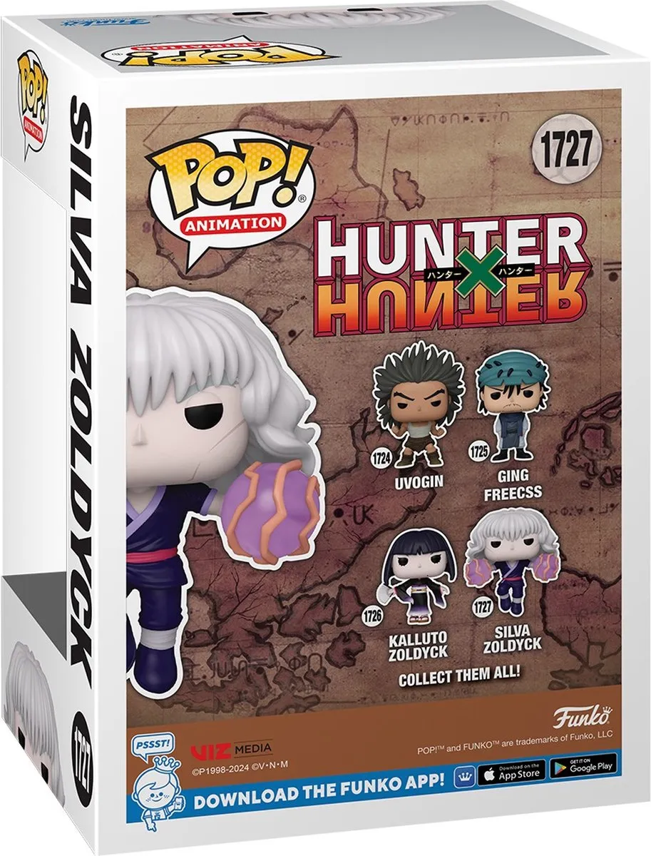 Funko Pop! Hunter x Hunter Silva Zoldyck 80348