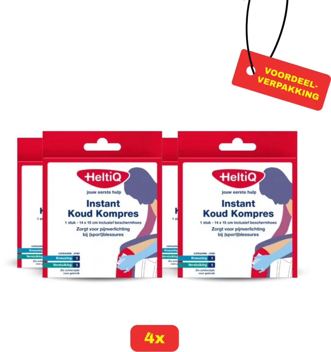 HeltiQ Instant Koud Kompres 14x15cm