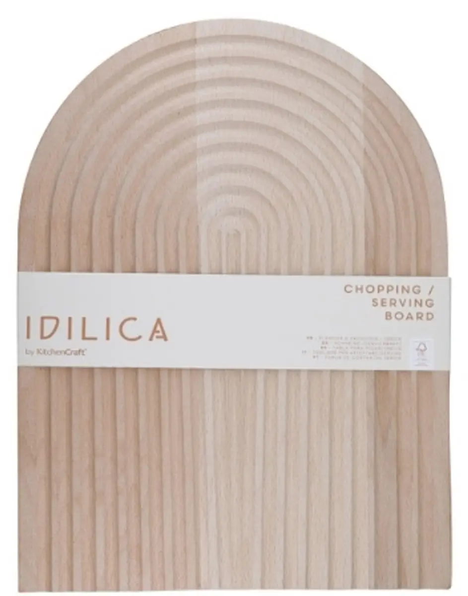 KitchenCraft Idilica Beukenhouten Snijplank 2-in-1 23x32cm - afbeelding 6 van 6