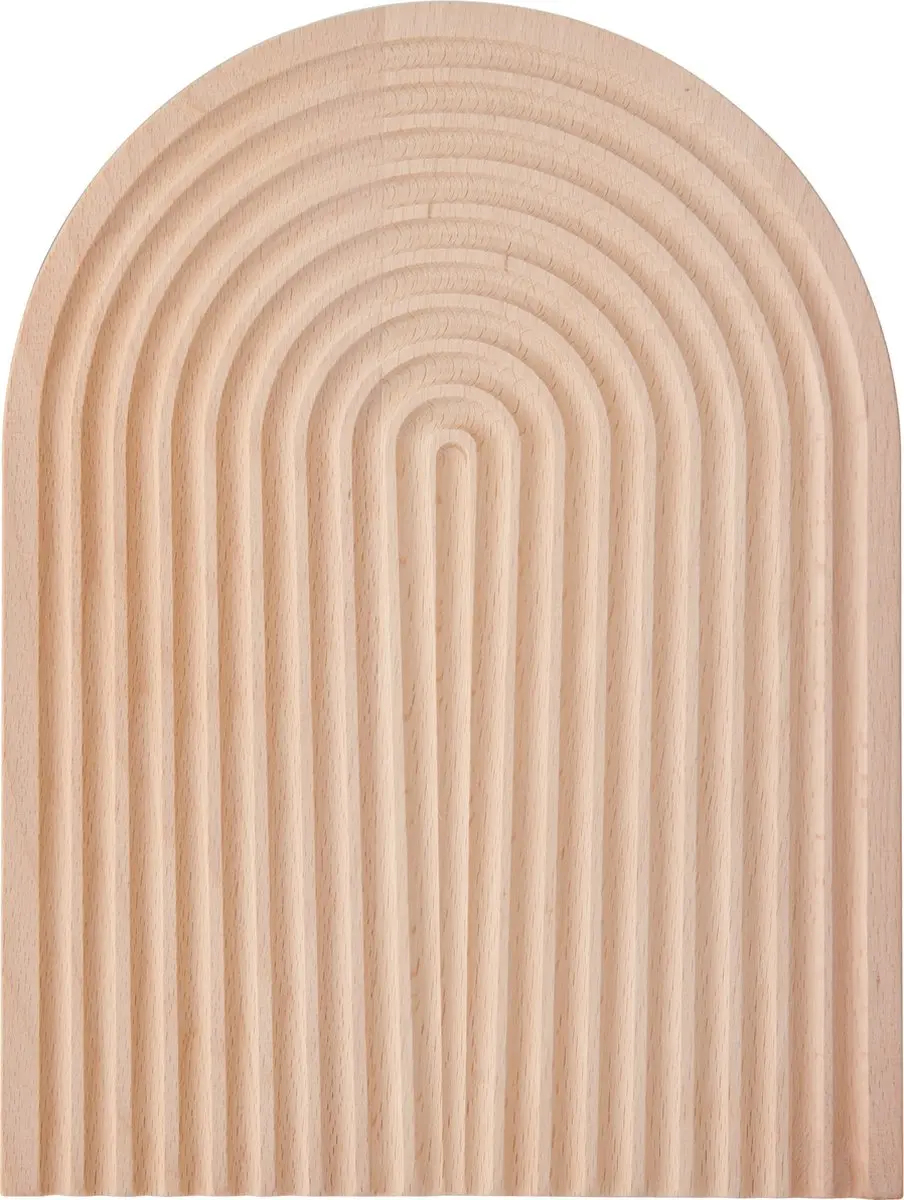KitchenCraft Idilica Beukenhouten Snijplank 2-in-1 23x32cm