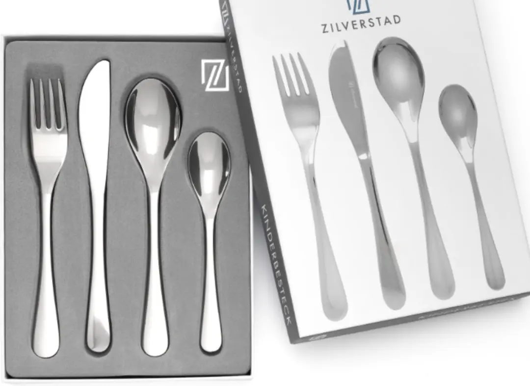 Zilverstad Tienerbestek 6836070 - 4-delig - Zilver