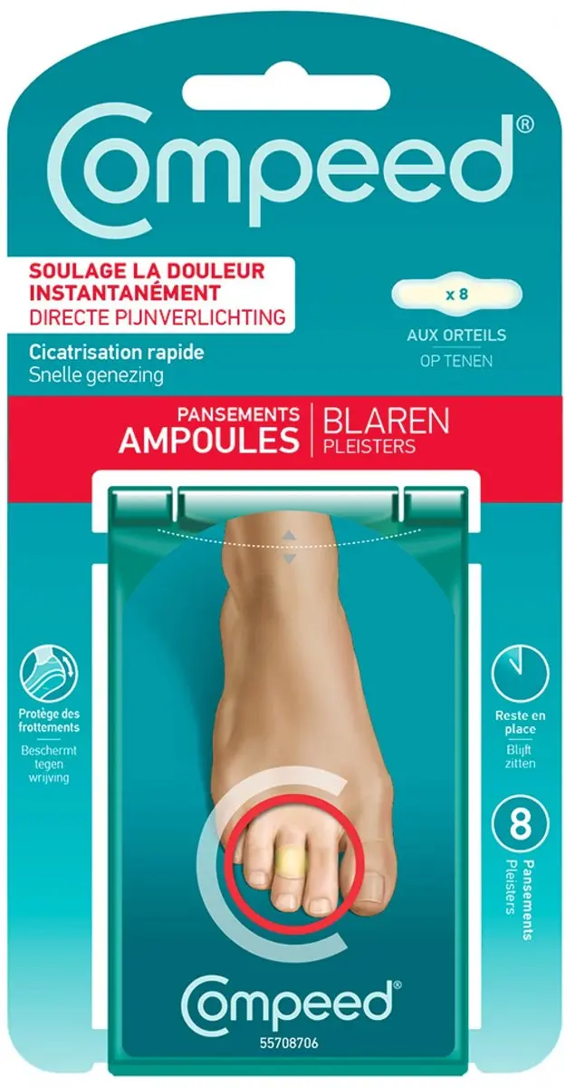 Compeed Blarenpleisters Tenen