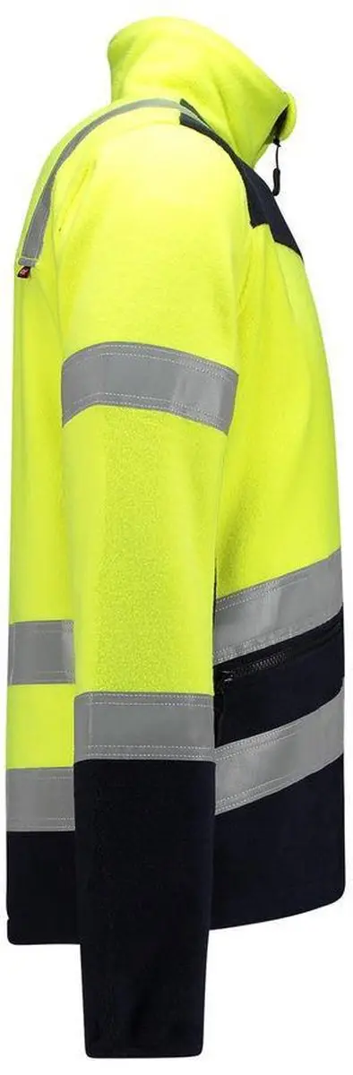 Tricorp Fleecejack Multinorm Bicolor 403013 - Geel/Ink - S