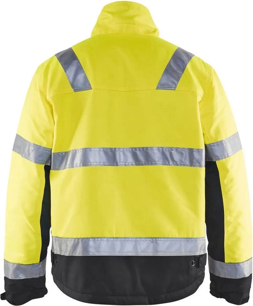 Blåkläder Winterjas High Vis Geel/Zwart - Maat L