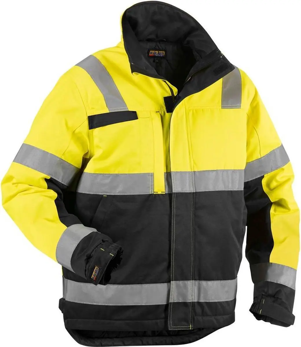 Blåkläder Winterjas High Vis Geel/Zwart - Maat L