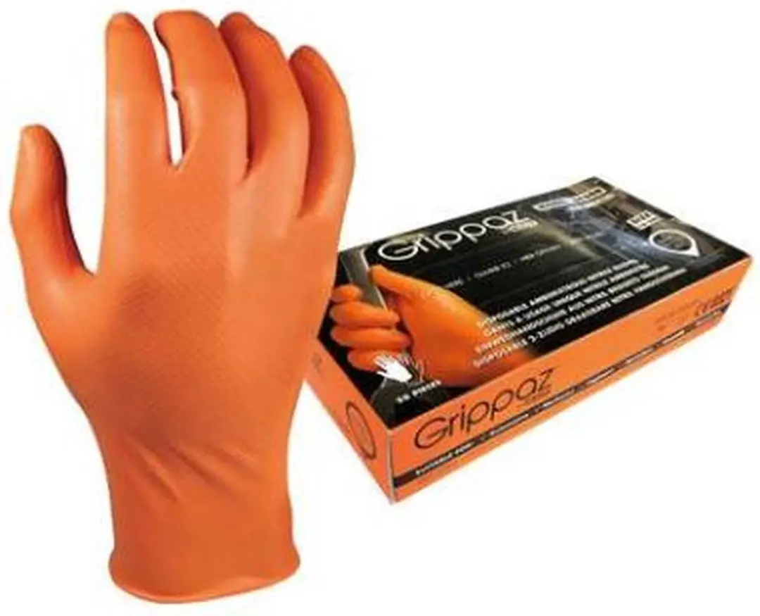 Oxxa M-safe 246OR Nitril Grippaz Handschoenen - S - 50 Stuks