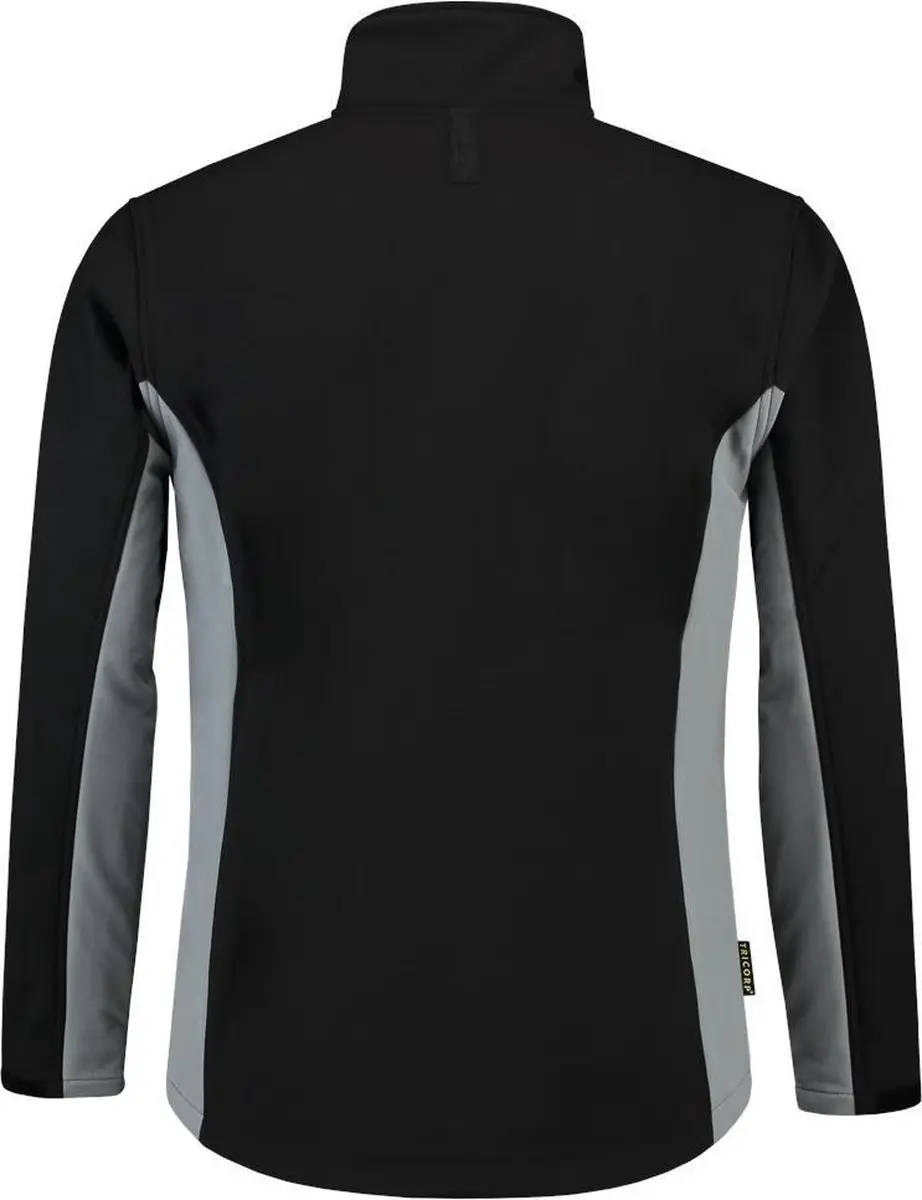 Tricorp Soft Shell Jack Bi-Color 402002 - Zwart/Grijs - 3XL - afbeelding 6 van 6