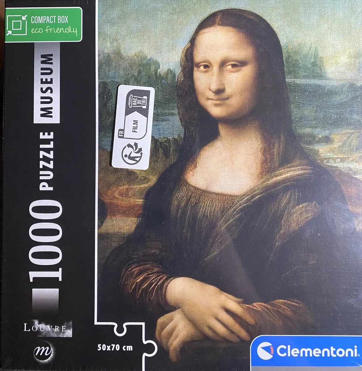 Clementoni Museum Collection Mona Lisa Puzzel 1000 Stukjes