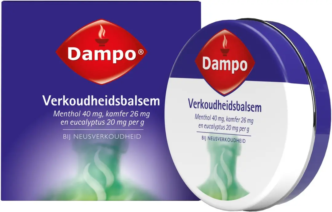 Dampo Verkoudheidsbalsem 30g - 3 Stuks