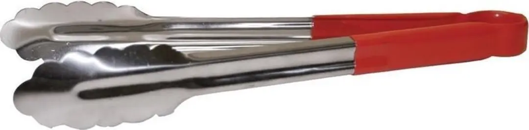 Vogue Hygiplas Serveertang Rood RVS 30cm