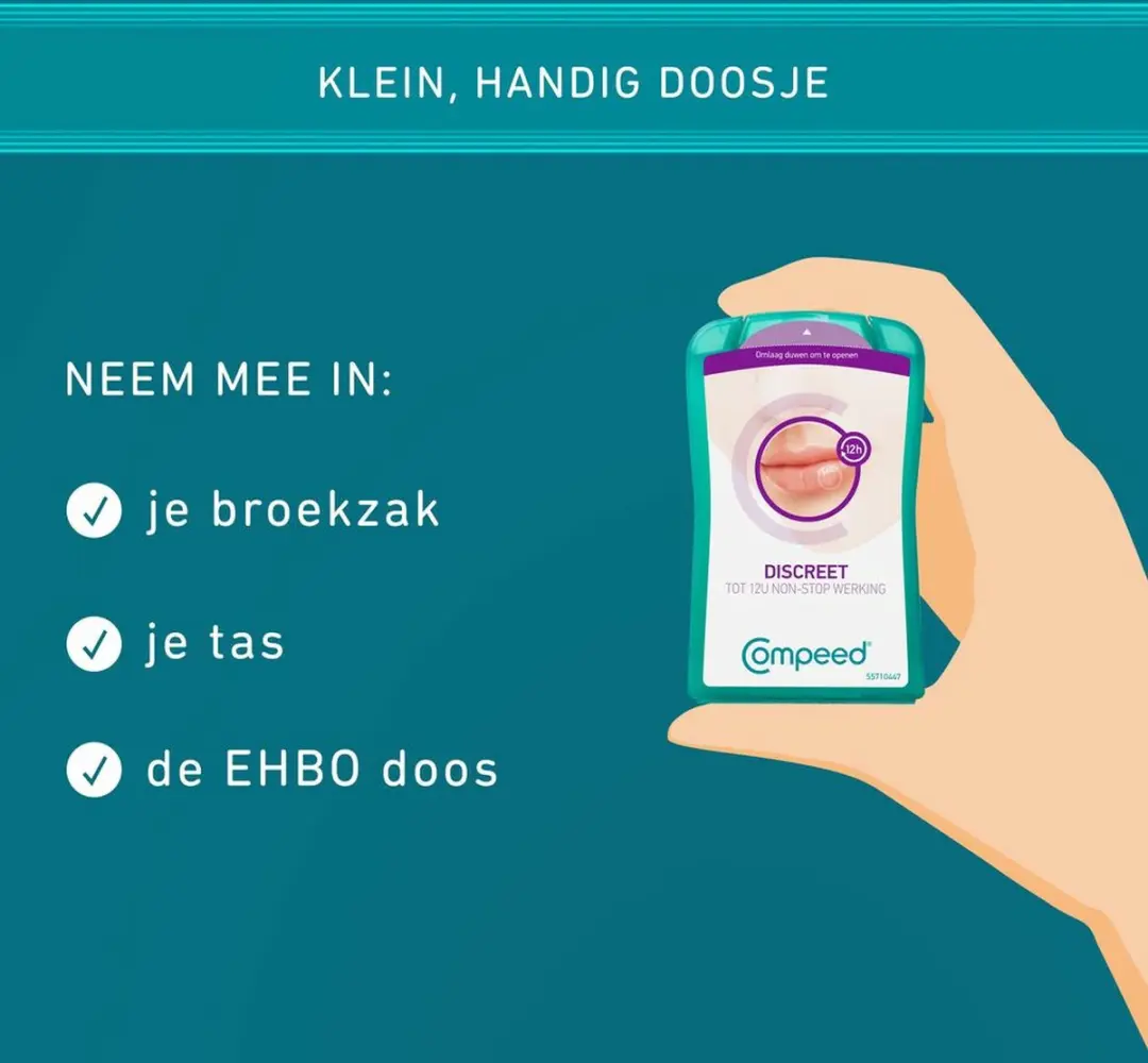 Compeed Lipblaasjes Patch - 30 Stuks