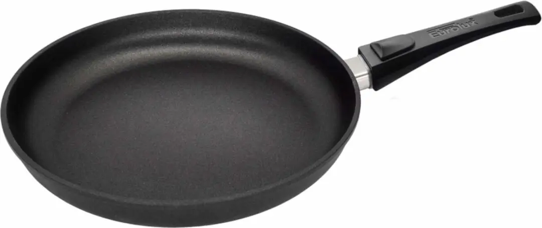 Eurolux Squeezed Koekenpan 24cm - FlexInductie/CombiZone - Zwart