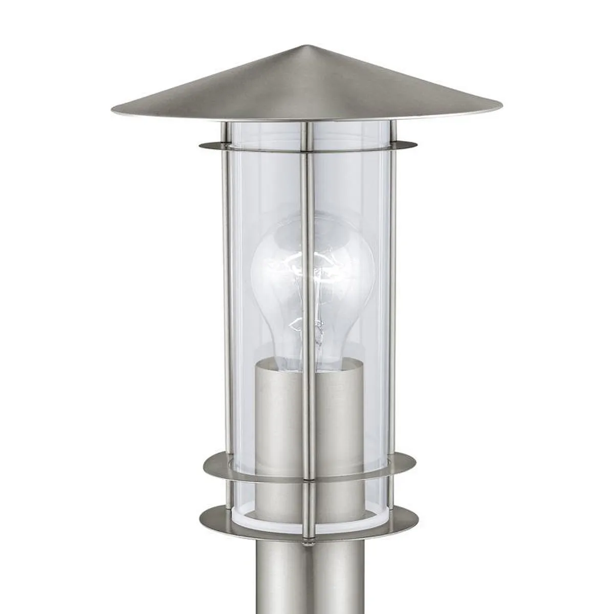 Eglo Lisio Sokkellamp E27 - 100cm RVS