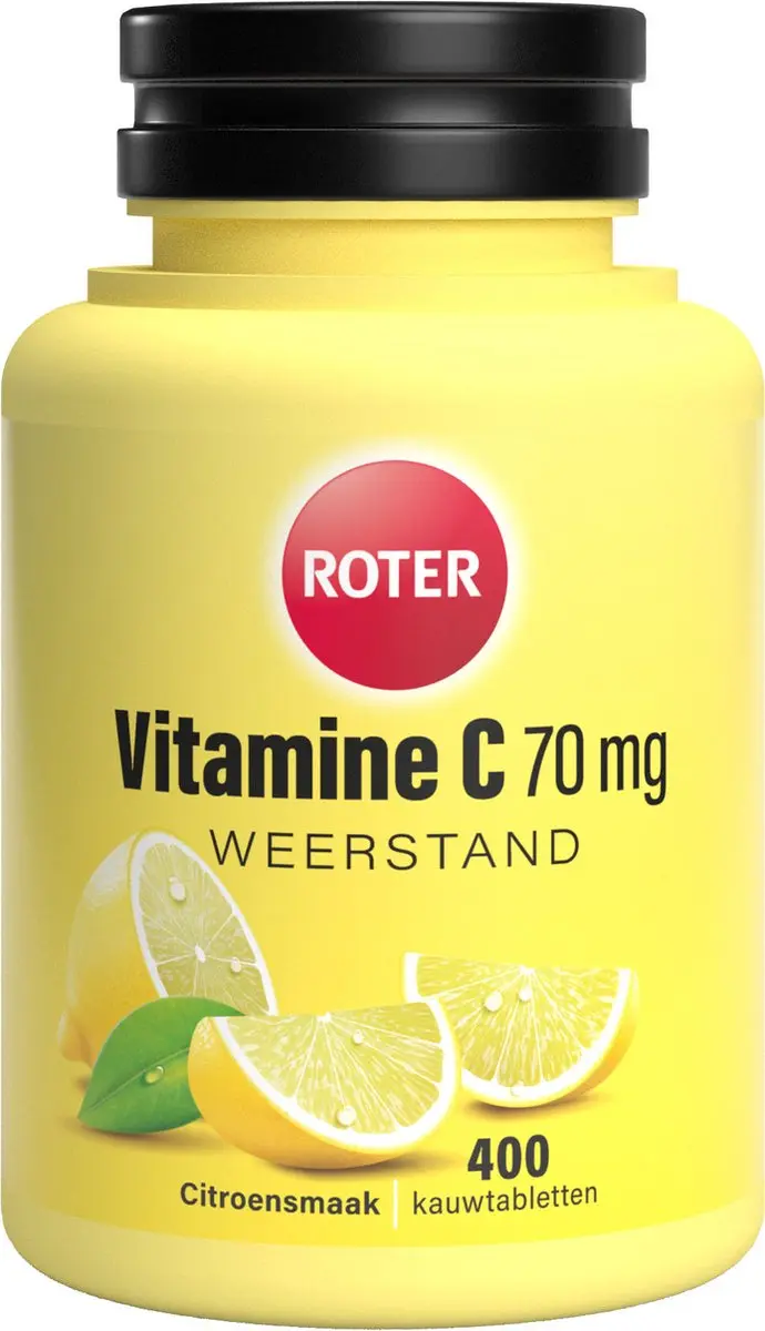 Roter Vitamine C 70mg Kauwtabletten 400 Stuks
