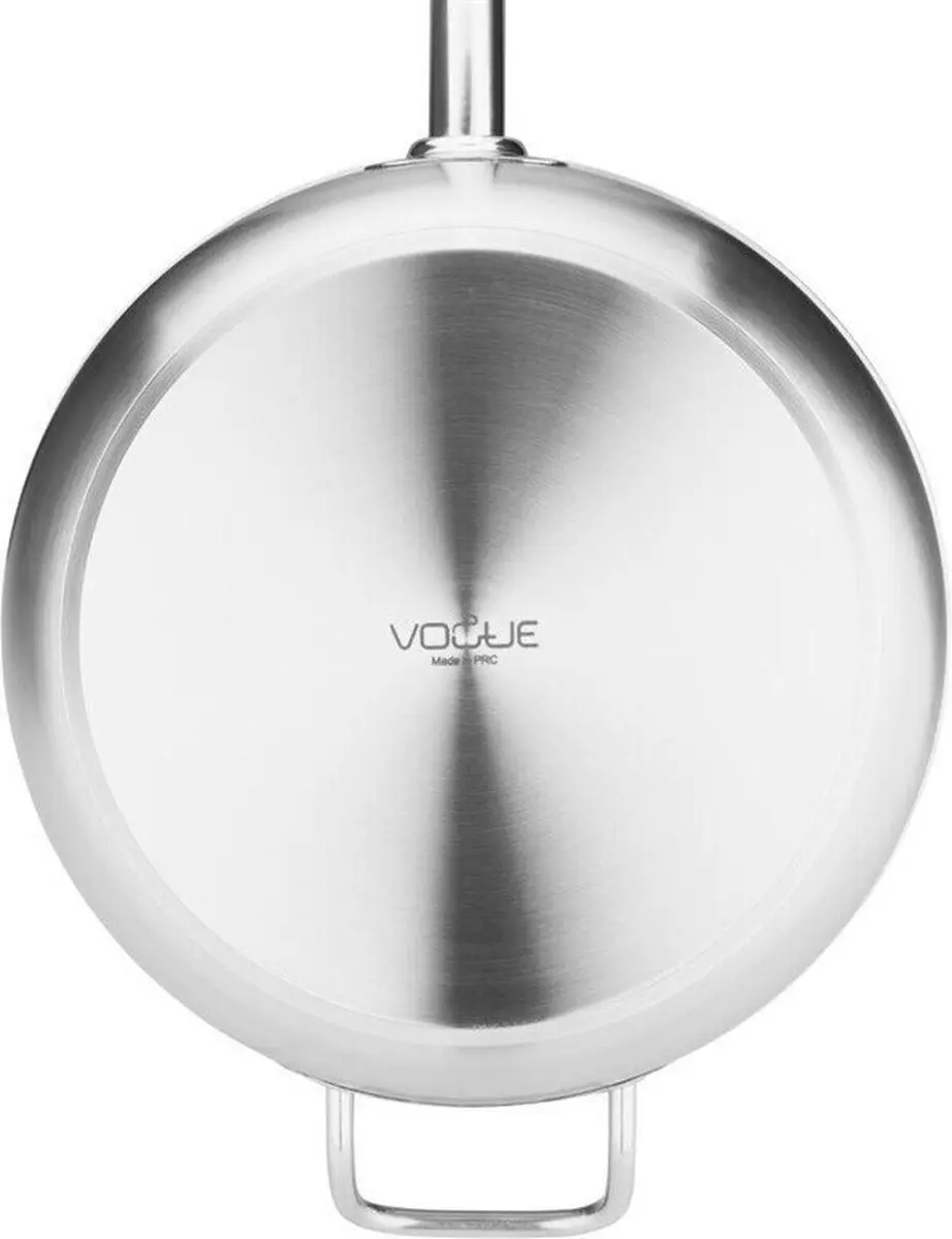 Vogue RVS Sauteerpan 300mm FB699 - Grijs