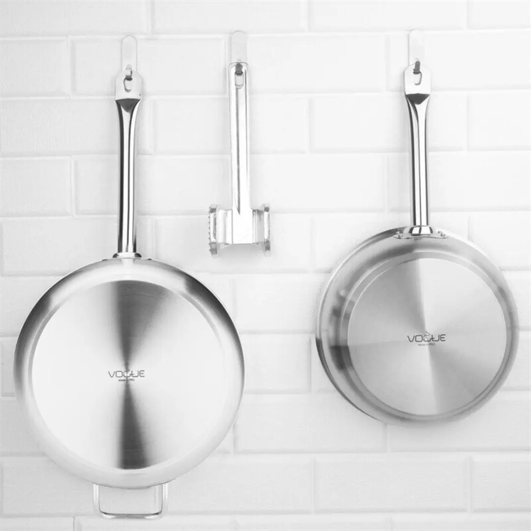 Vogue RVS Sauteerpan 300mm FB699 - Grijs