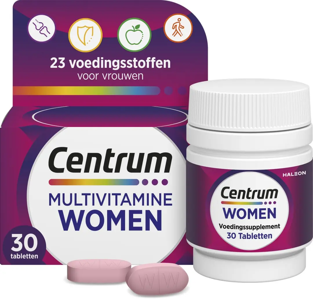 Centrum Women Multivitaminen 30 Stuks