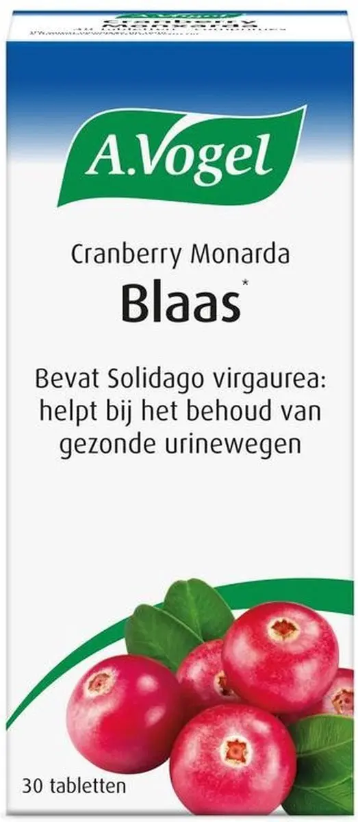 A.Vogel Cranberry Monarda Comp 30 Tabletten