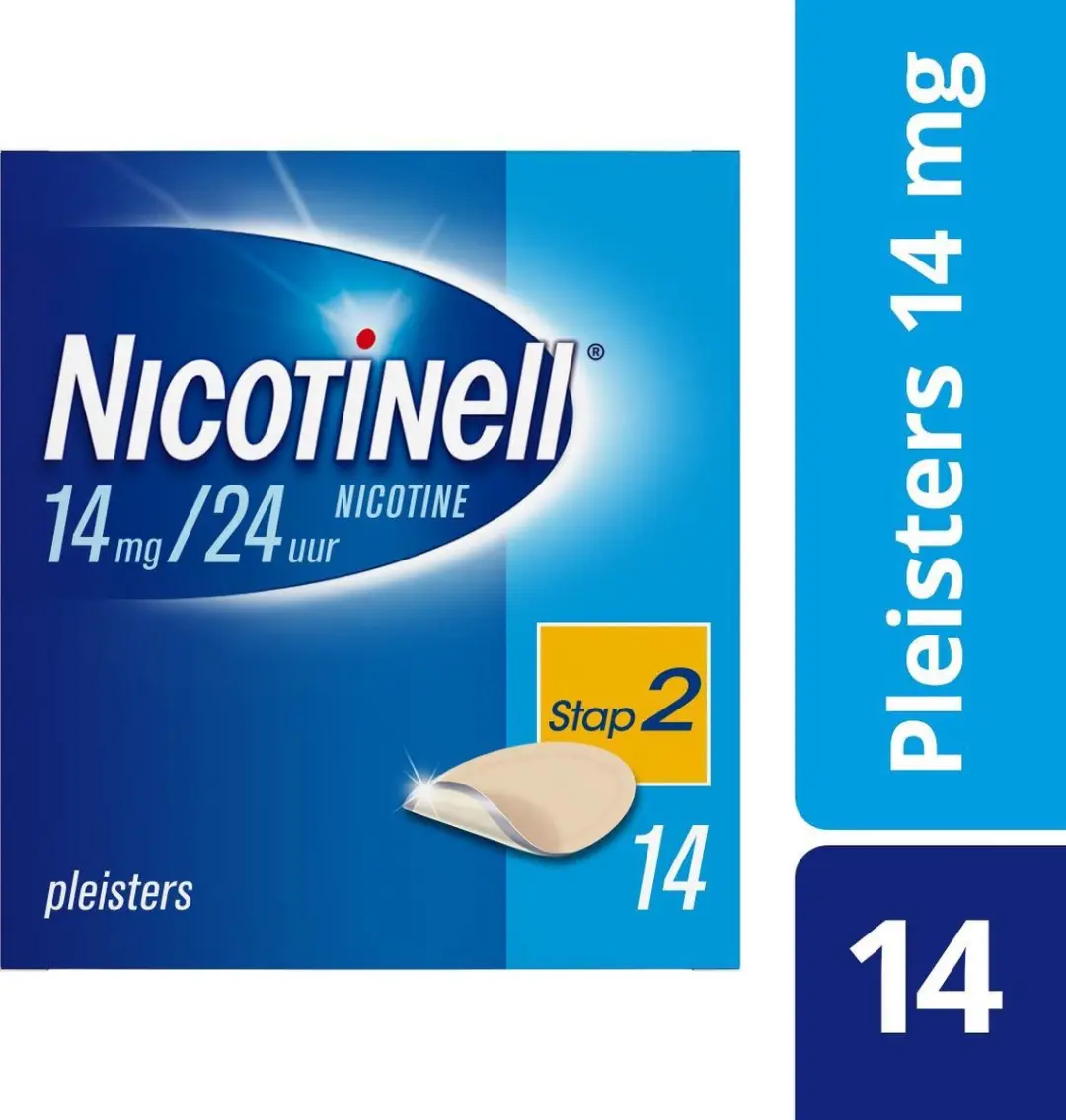 Nicotinell Nicotinepleisters 14mg - 3x14 Stuks