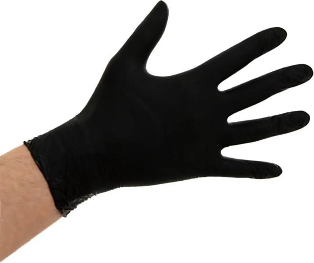 CMT Soft Nitril Handschoenen Poedervrij M - Zwart