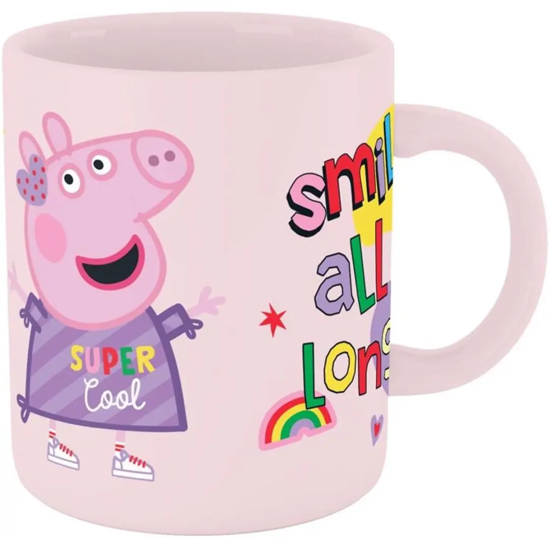 Peppa Pig Keramische Mok 340ml - Roze