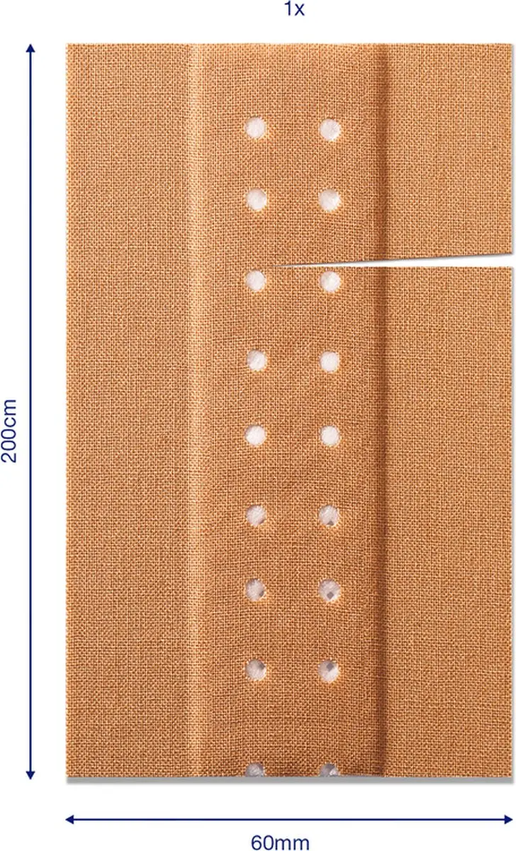 Hansaplast Classic Pleisters 20 Stuks - 2m x 6cm