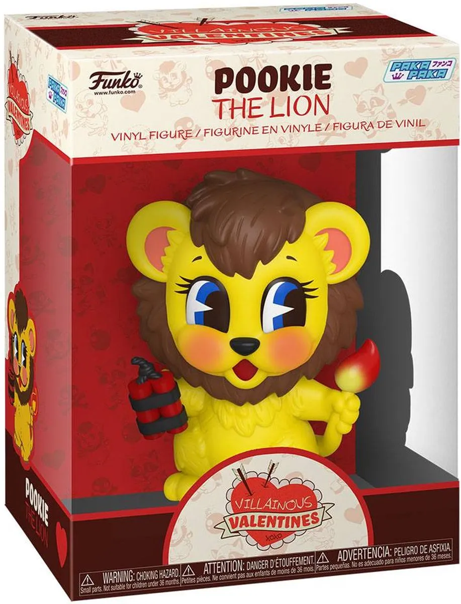 Funko Villainous Valentines Lion Verzamelfiguur - 11cm - Multicolor - afbeelding 2 van 2