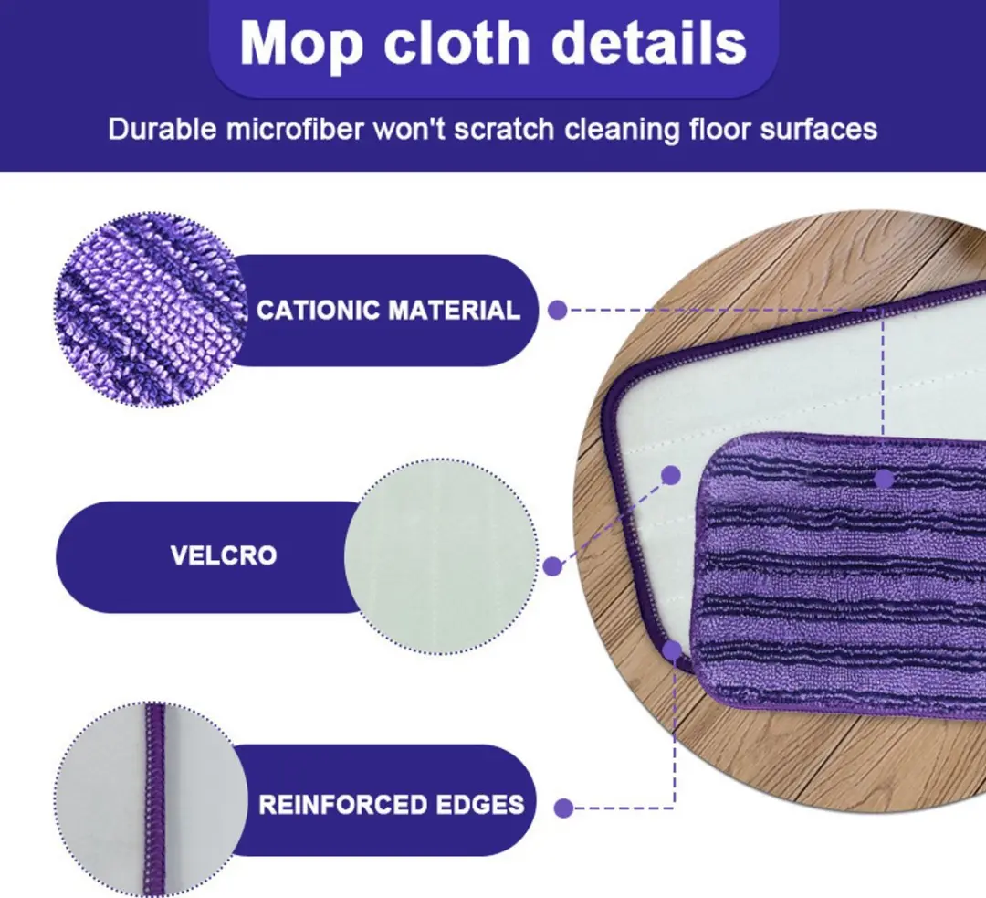 Swiffer Herbruikbare Dweilpads 4 Stuks - Paars - afbeelding 6 van 6