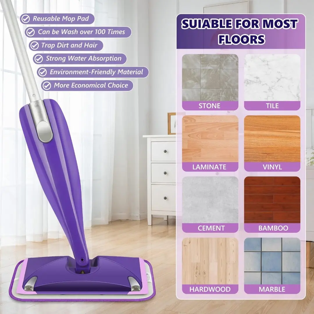 Swiffer Herbruikbare Dweilpads 4 Stuks - Paars